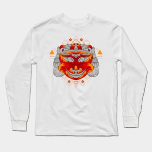 Barong ornament decorative Long Sleeve T-Shirt